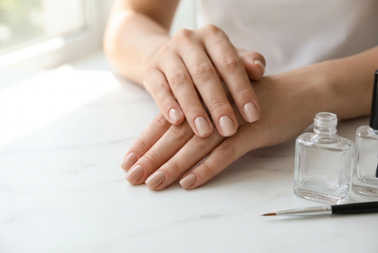 Gelnagellak-effect: hoe krijg je een glanzende gellook zonder de nagelriemen te raken