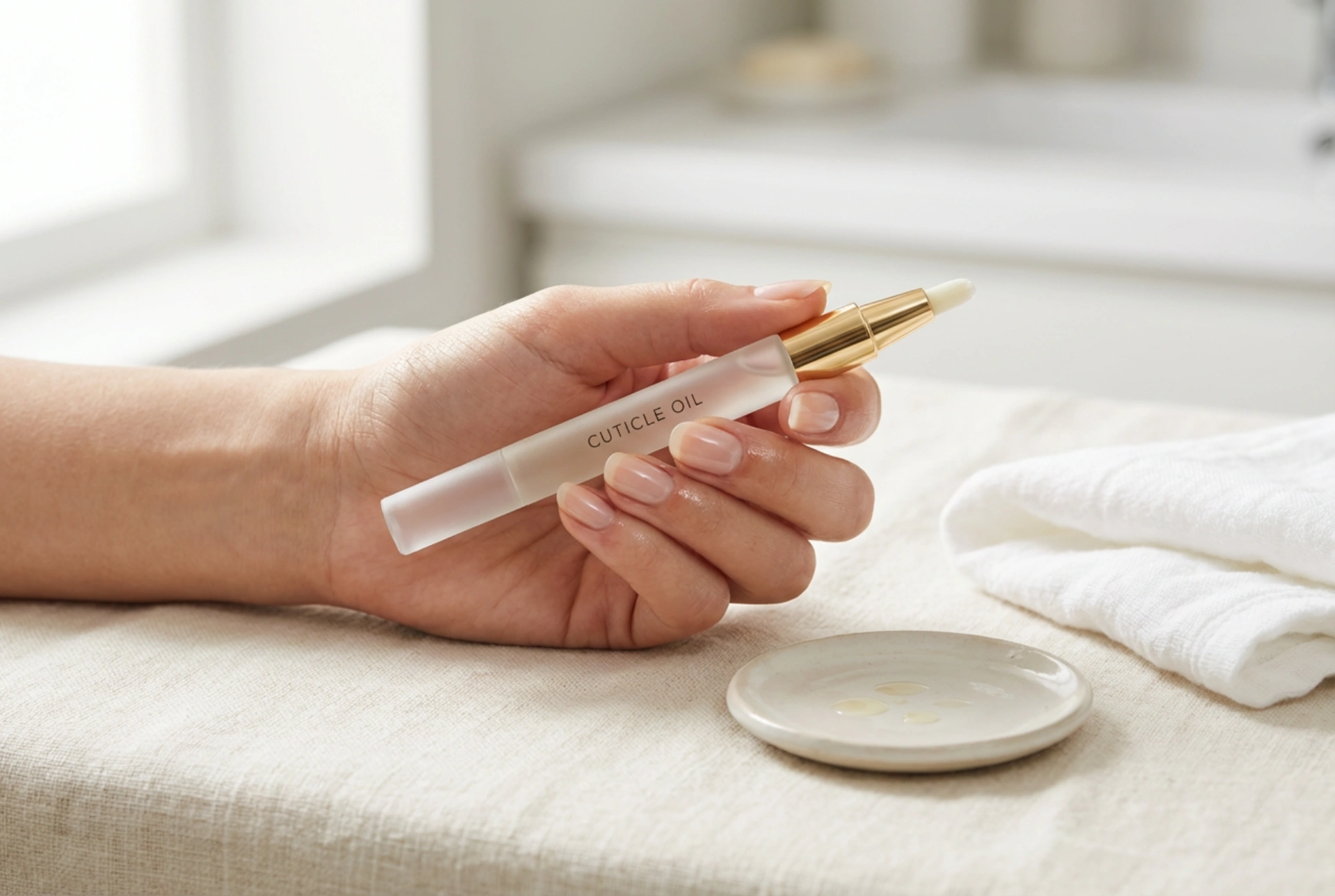 Nagelriemolie in een pen: snelle applicatie, frequentie en effecten