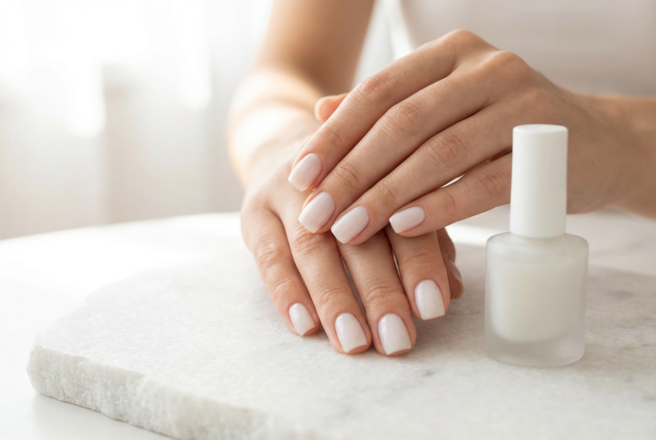 Melkwitte nagellak: milky manicure stap voor stap zonder strepen