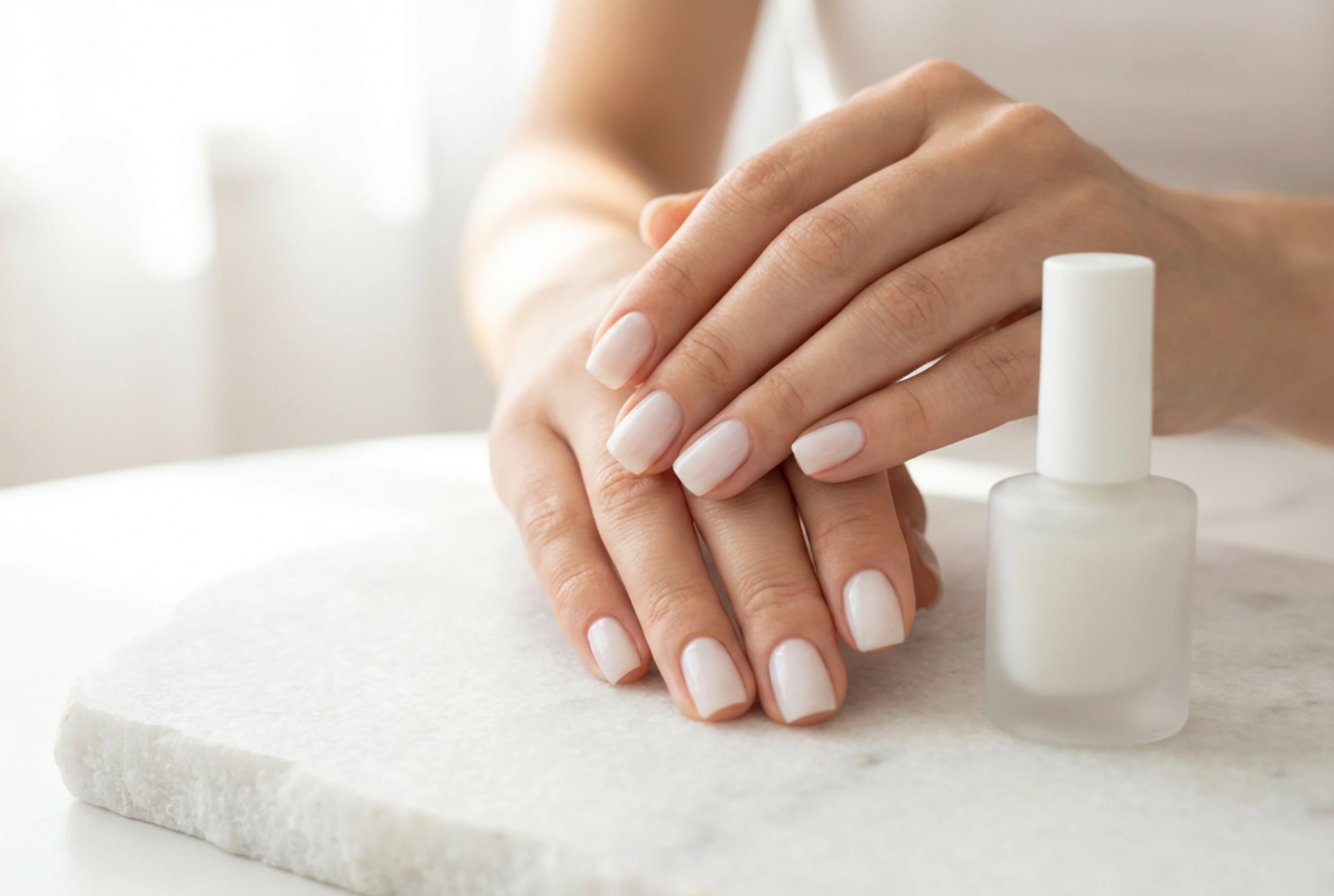 Melkwitte nagellak: milky manicure stap voor stap zonder strepen