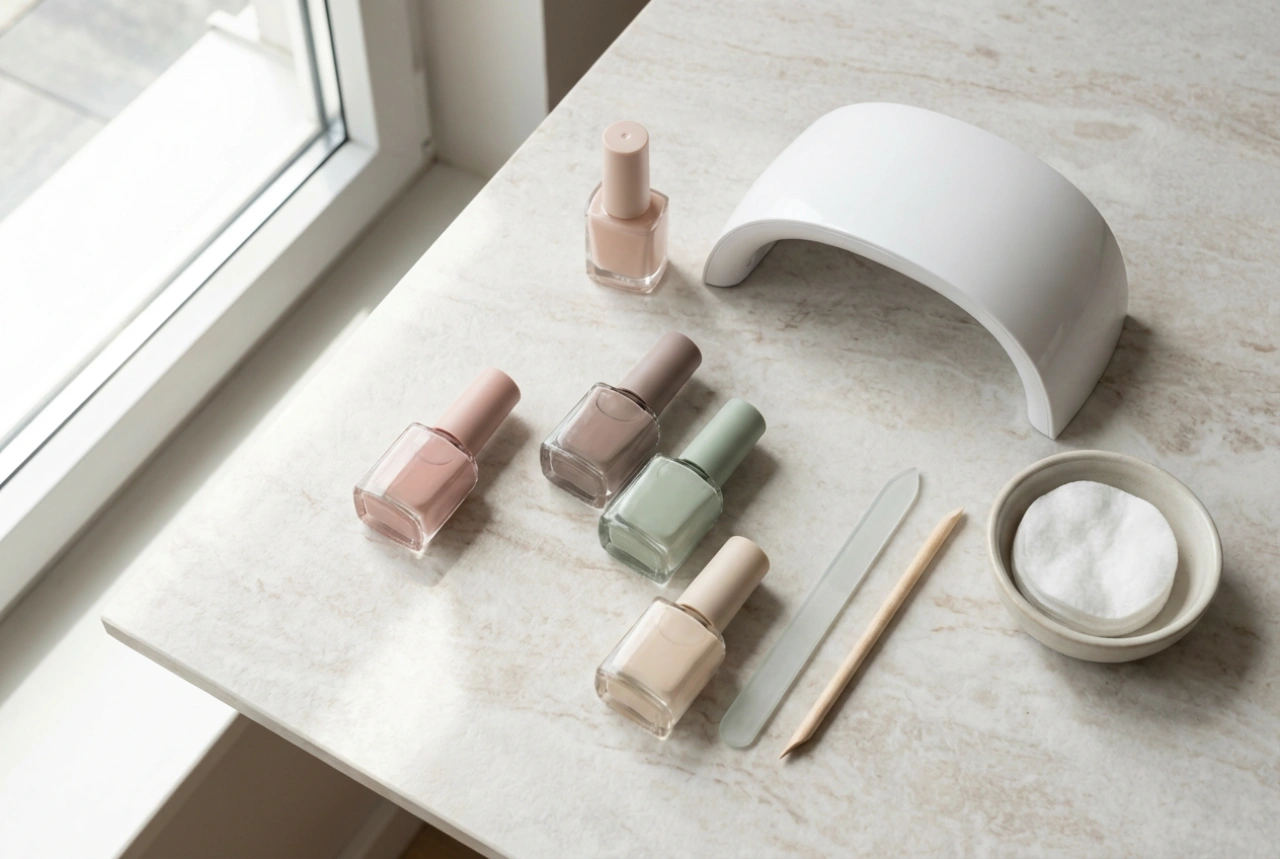 Hybride nagellak set: samenstellen, veiligheid en eerste styling