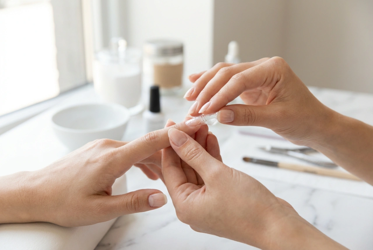 Sjablonen voor nagelverlenging: aanpassen, aanbrengen en verwijderen