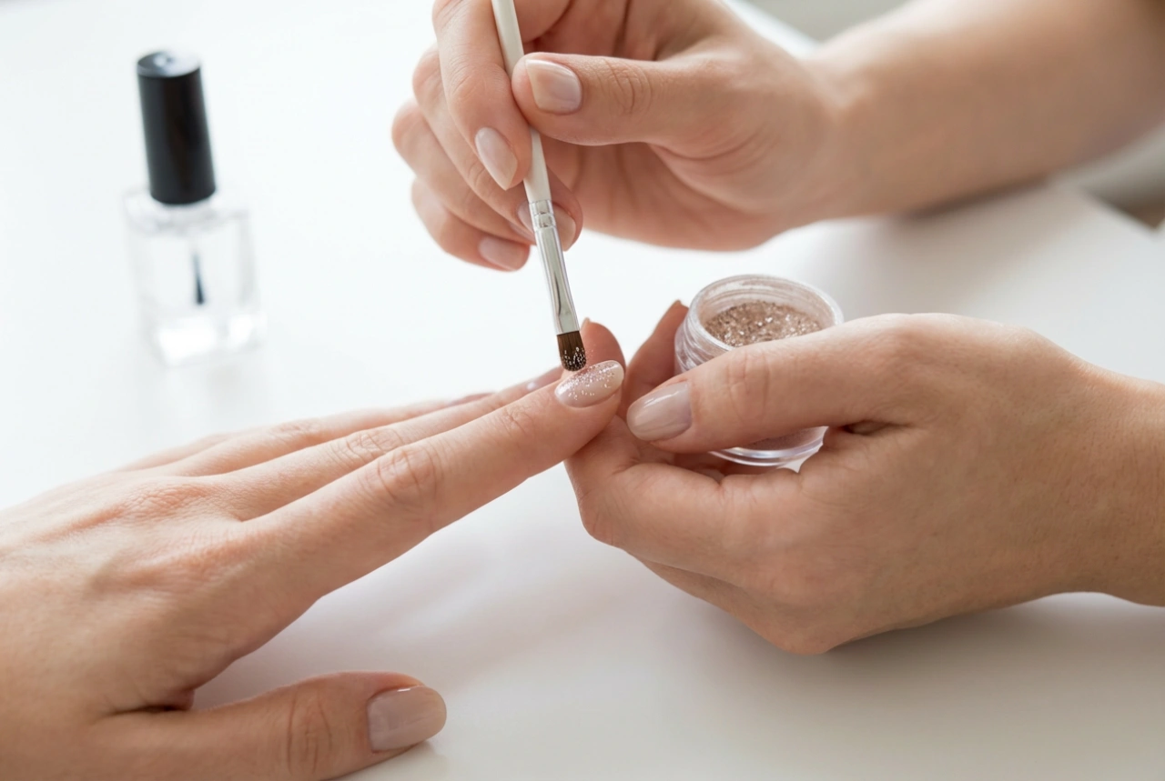 Nagelpoeders: inwrijftechnieken, fixatie en topcoats