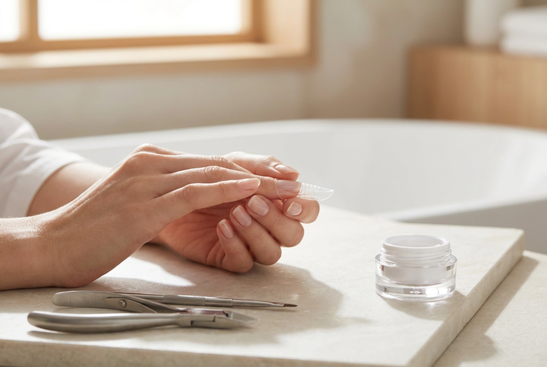 Dual nail forms: vormgeven, aandrukken en correct verwijderen