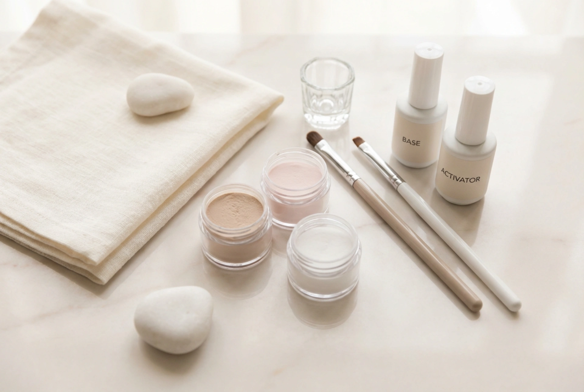 Een dip powder nagelset kiezen: wat zit erin en hoe gebruik je het