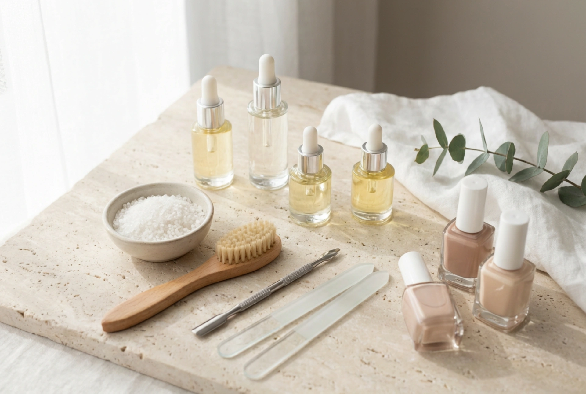 Japanse manicure: set en techniek voor een stapsgewijze uitvoering thuis