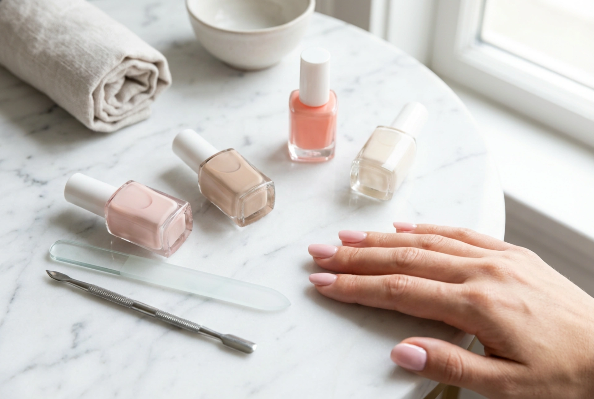 Nagellakset: essentiële accessoires en de techniek voor een gelijkmatige dekking