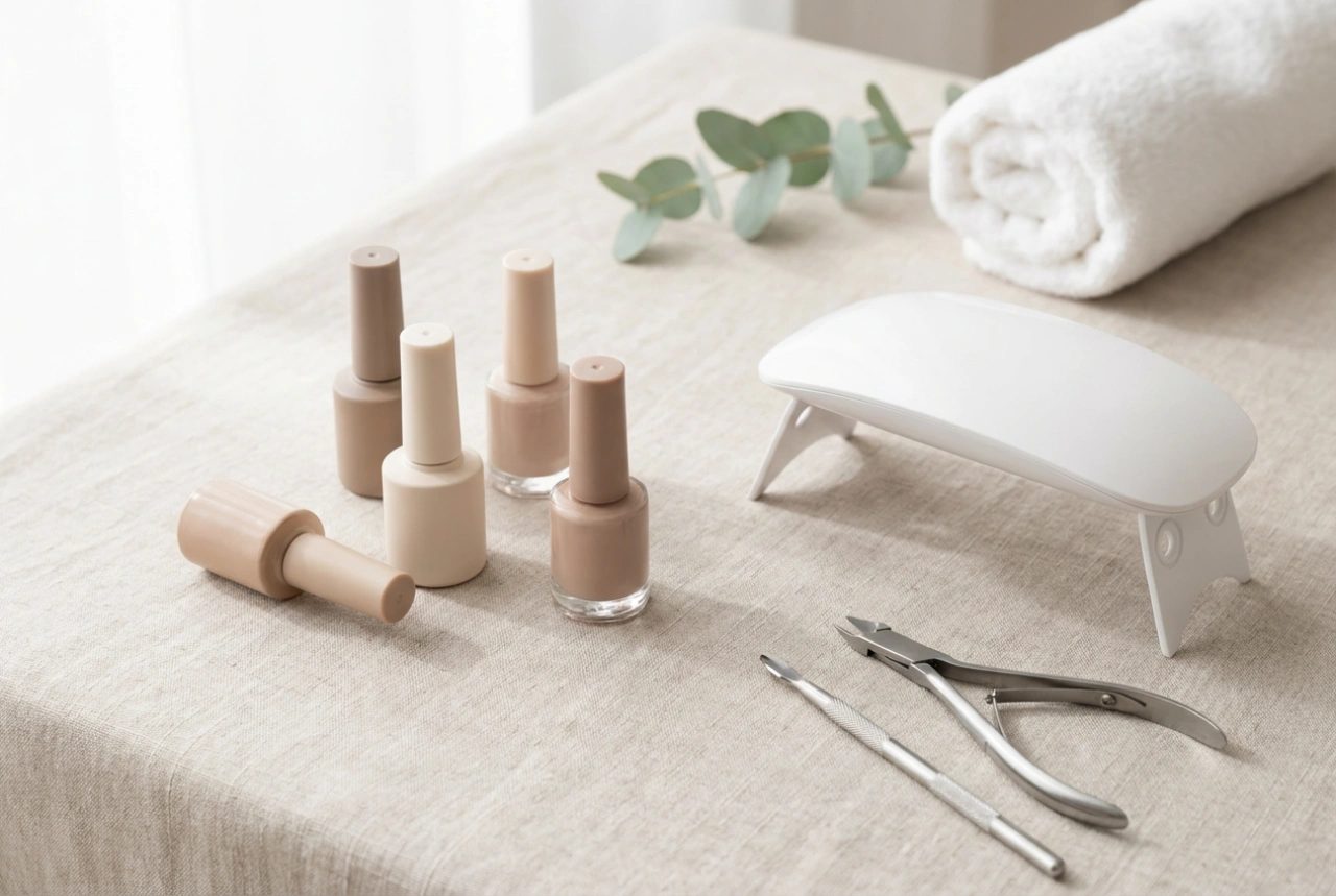 Nagelset met lamp: wat moet erin zitten en hoe hard je gelsystemen uit?