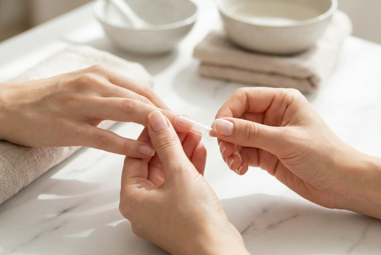 Sjablonen voor nagelverlenging: hoe kies je de juiste maat en breng je ze aan zonder knikken