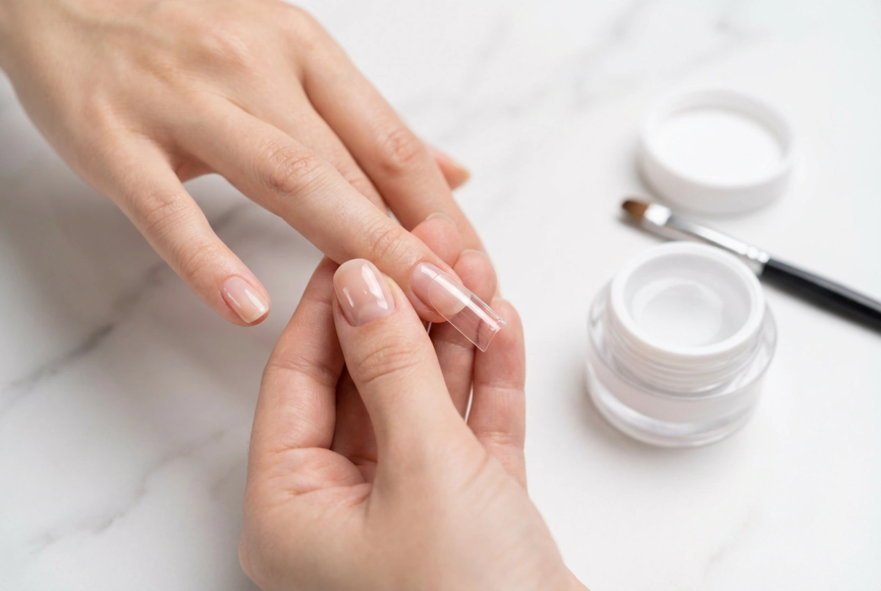 Gelnagels verlengen met dual forms: voorbereiding en applicatie