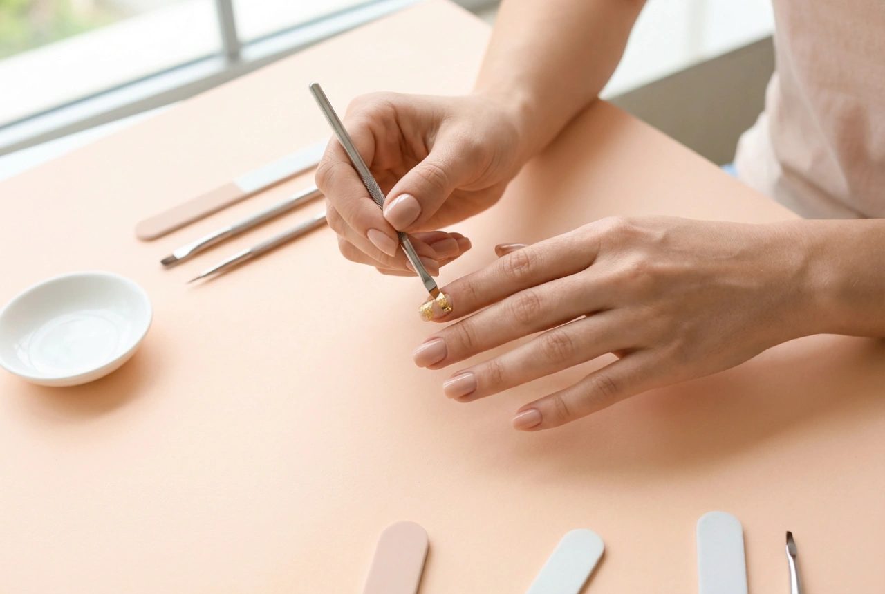 Nagelstickers op gellak: hoe breng je ze gelijkmatig aan en voorkom je loslatende randjes