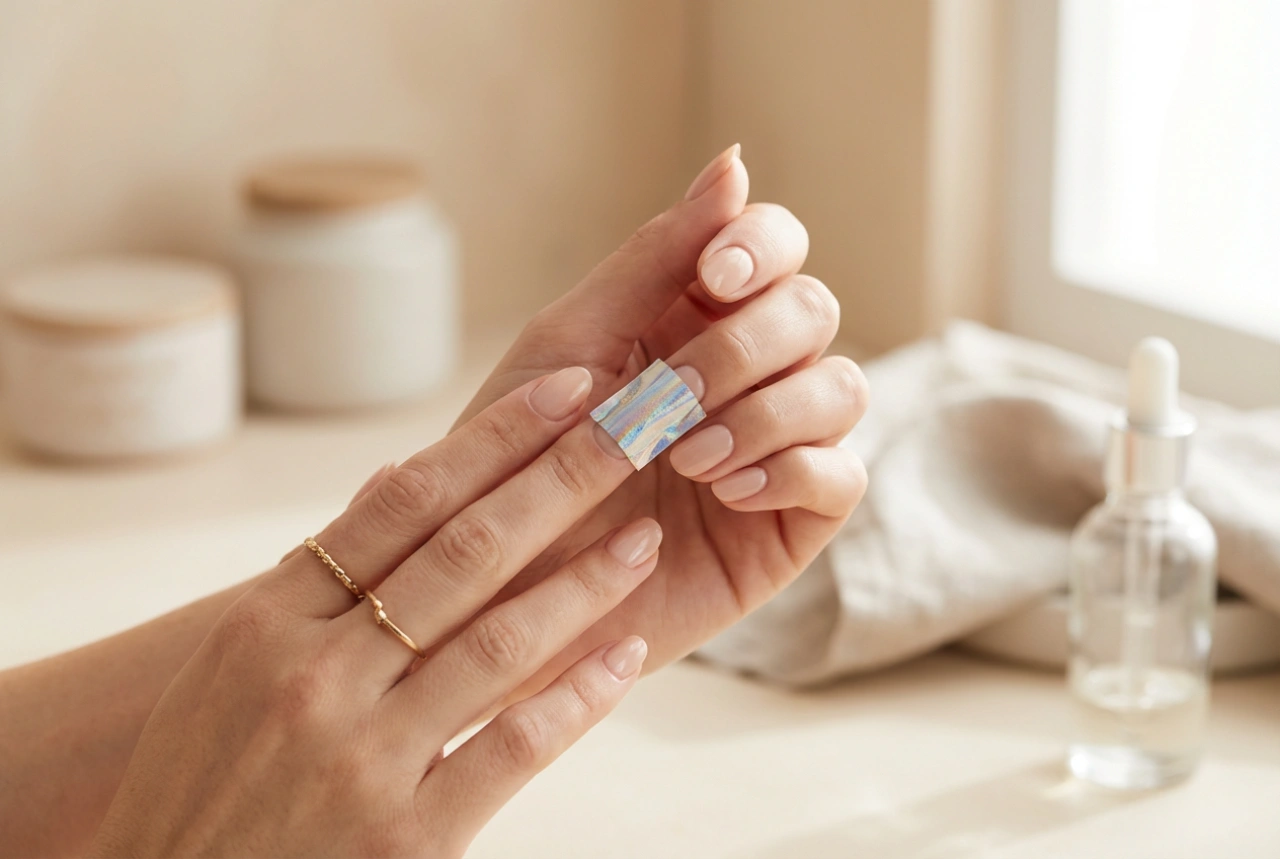Nagels versieren met transferfolie: basisvoorbereiding en patronen aanbrengen