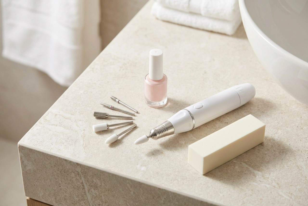 Manicure met een freesmachine: nagelsets met freesmachine en de eerste behandelingen