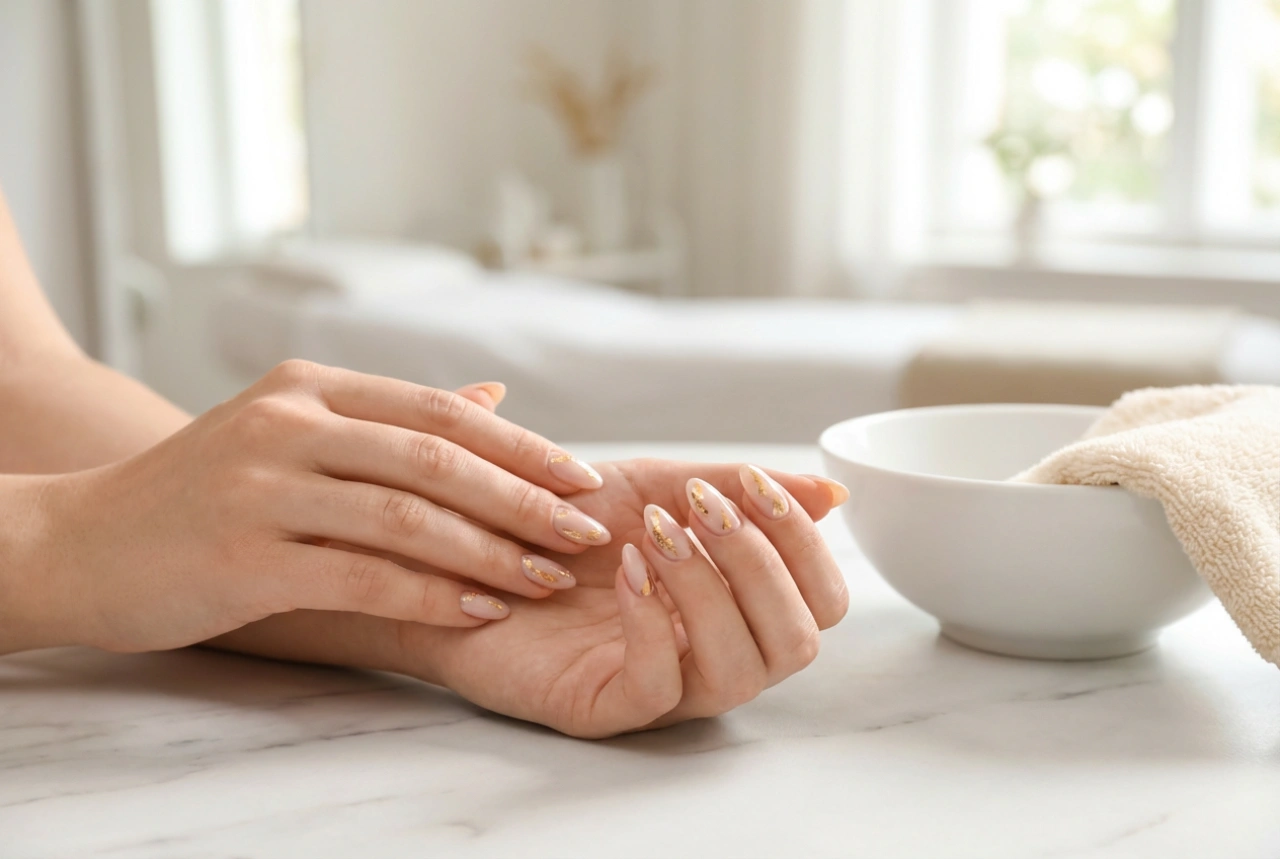 Goudfolie op nagels: applicatietechnieken en een duurzame afwerking