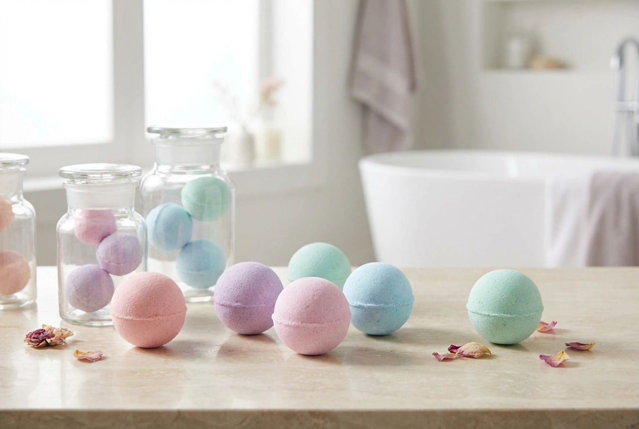 DIY bruisballen: hoe je ze vormt, droogt en thuis bewaart