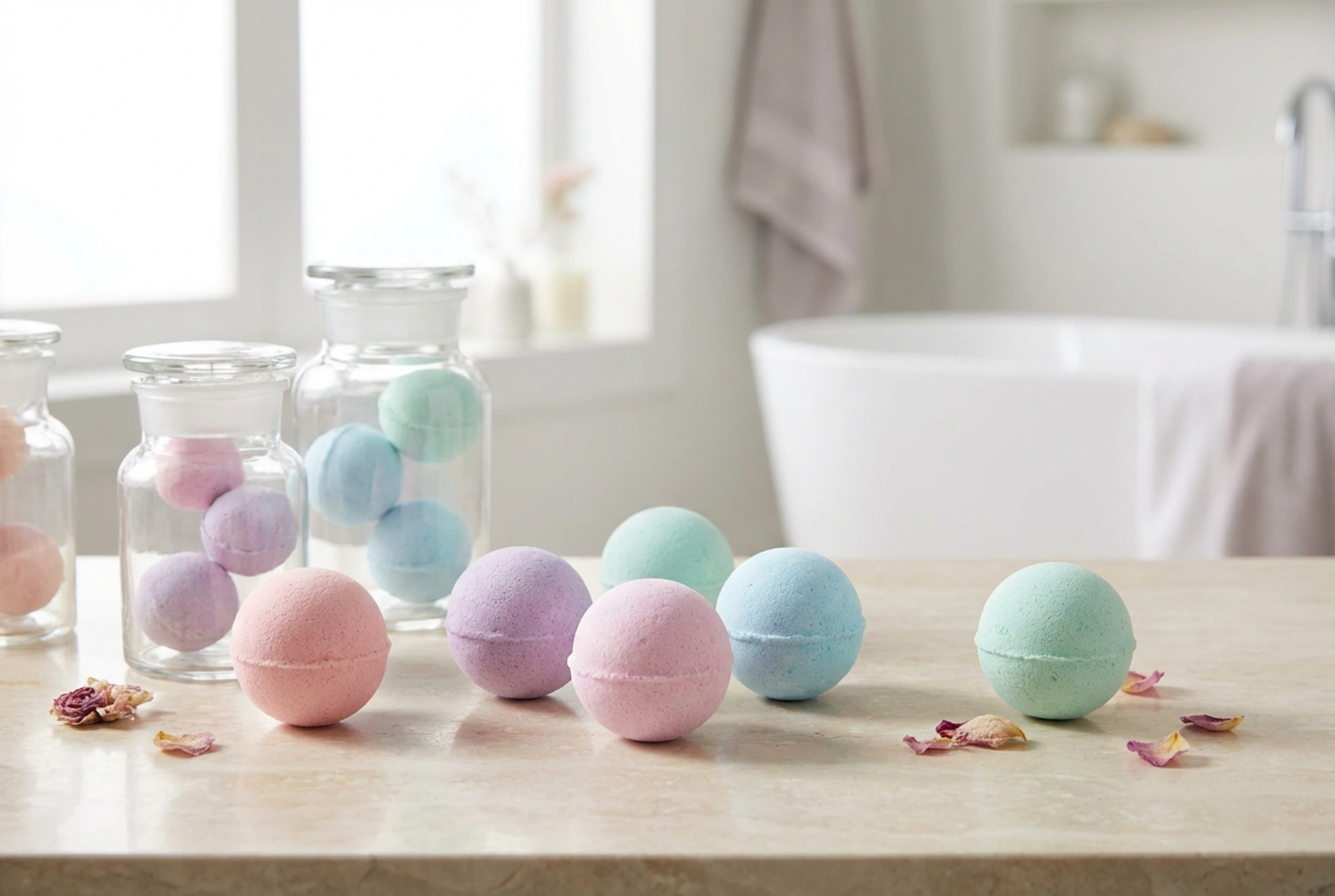 DIY bruisballen: hoe je ze vormt, droogt en thuis bewaart