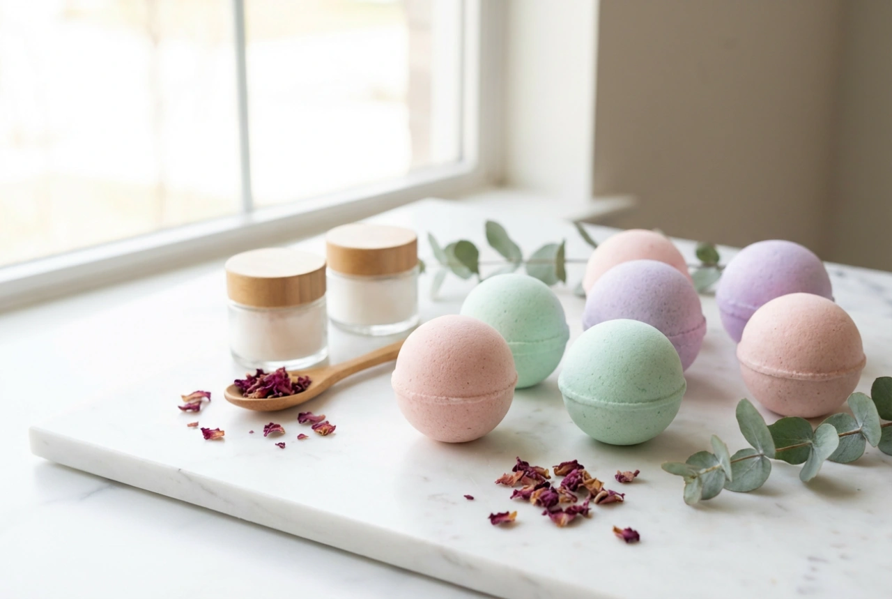 DIY badbommen: hoe je ze maakt, vormt en droogt