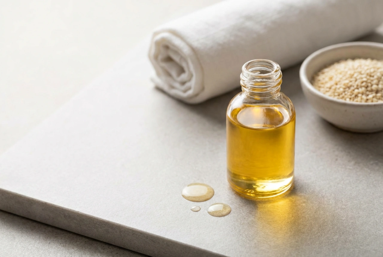Sesamolie voor massage: eigenschappen en eenvoudige toepassing