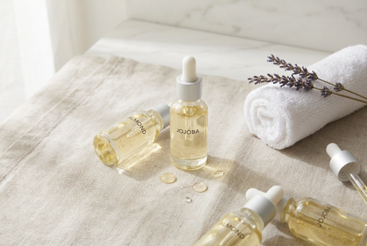 Massageoliën: hoe kies je de juiste basis voor je huid en zorg je voor een goede glijding