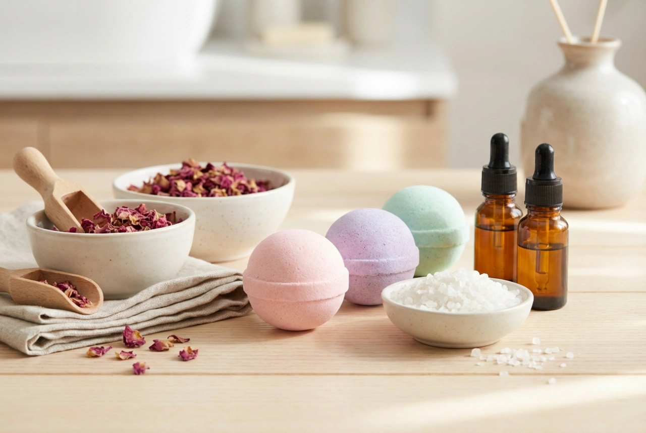 Zelf bruisballen maken: vormen, drogen en natuurlijke ingrediënten
