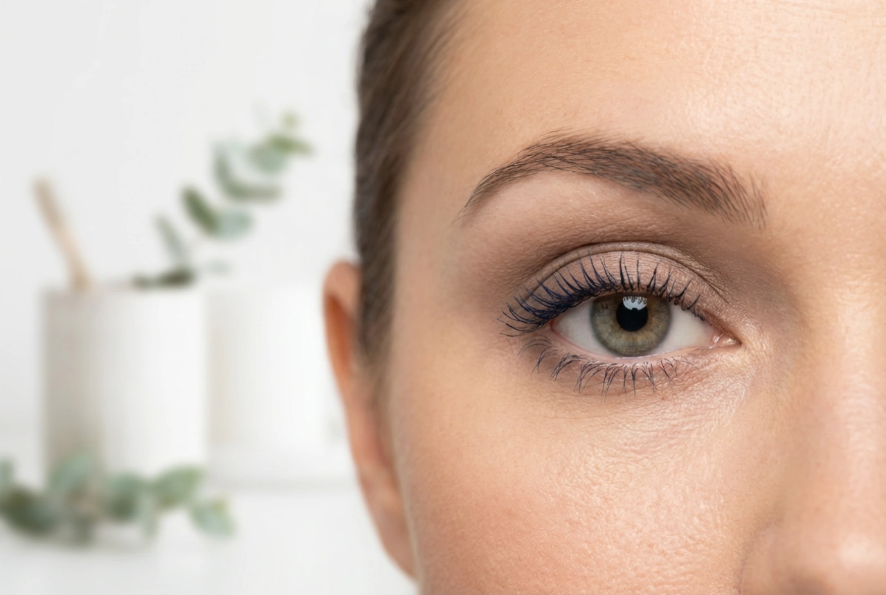 Donkerblauwe mascara: hoe kies je de juiste oogmake-up en voorkom je een overdaad