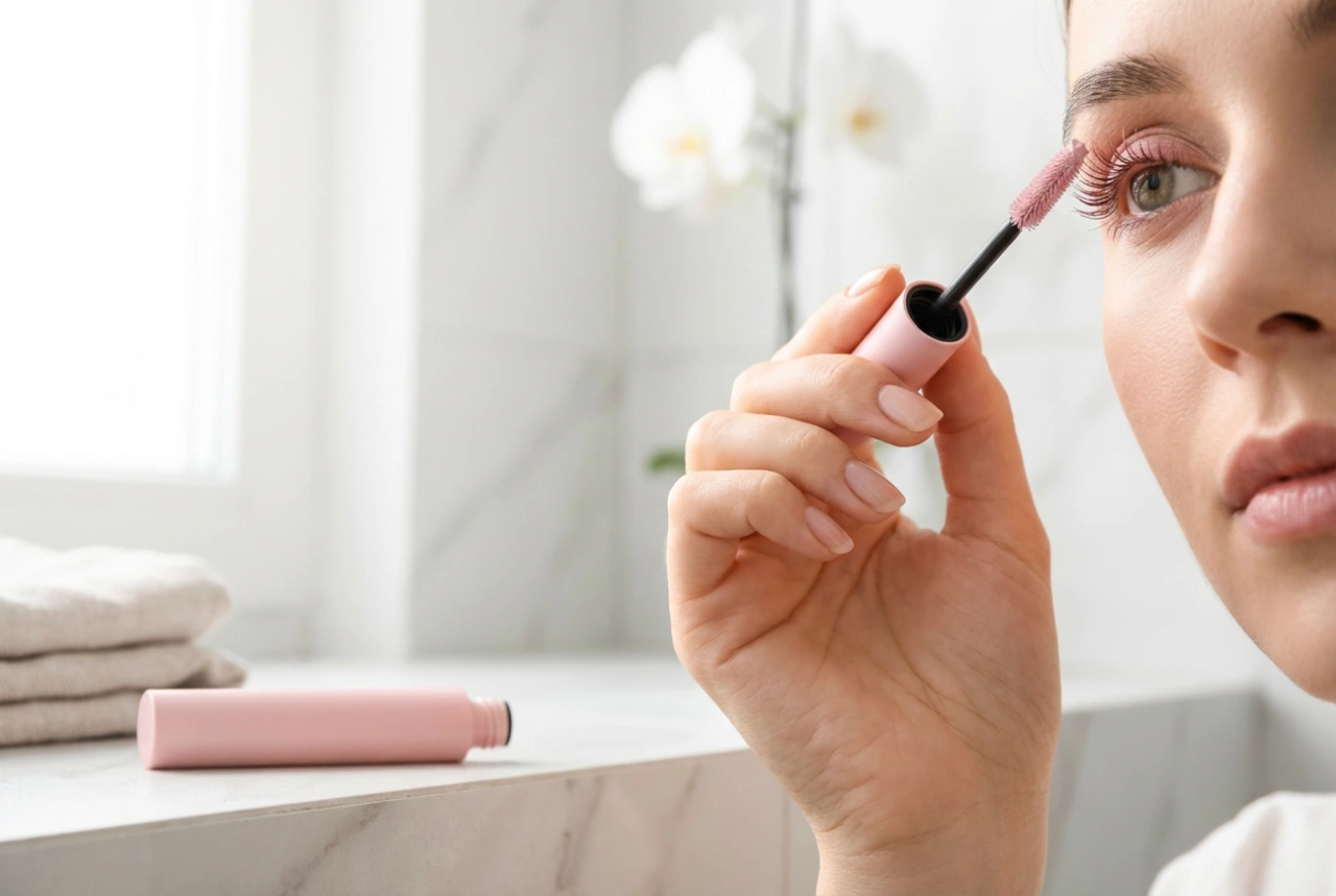 Roze mascara: wanneer werkt het, waarmee te combineren en hoe de intensiteit op te bouwen