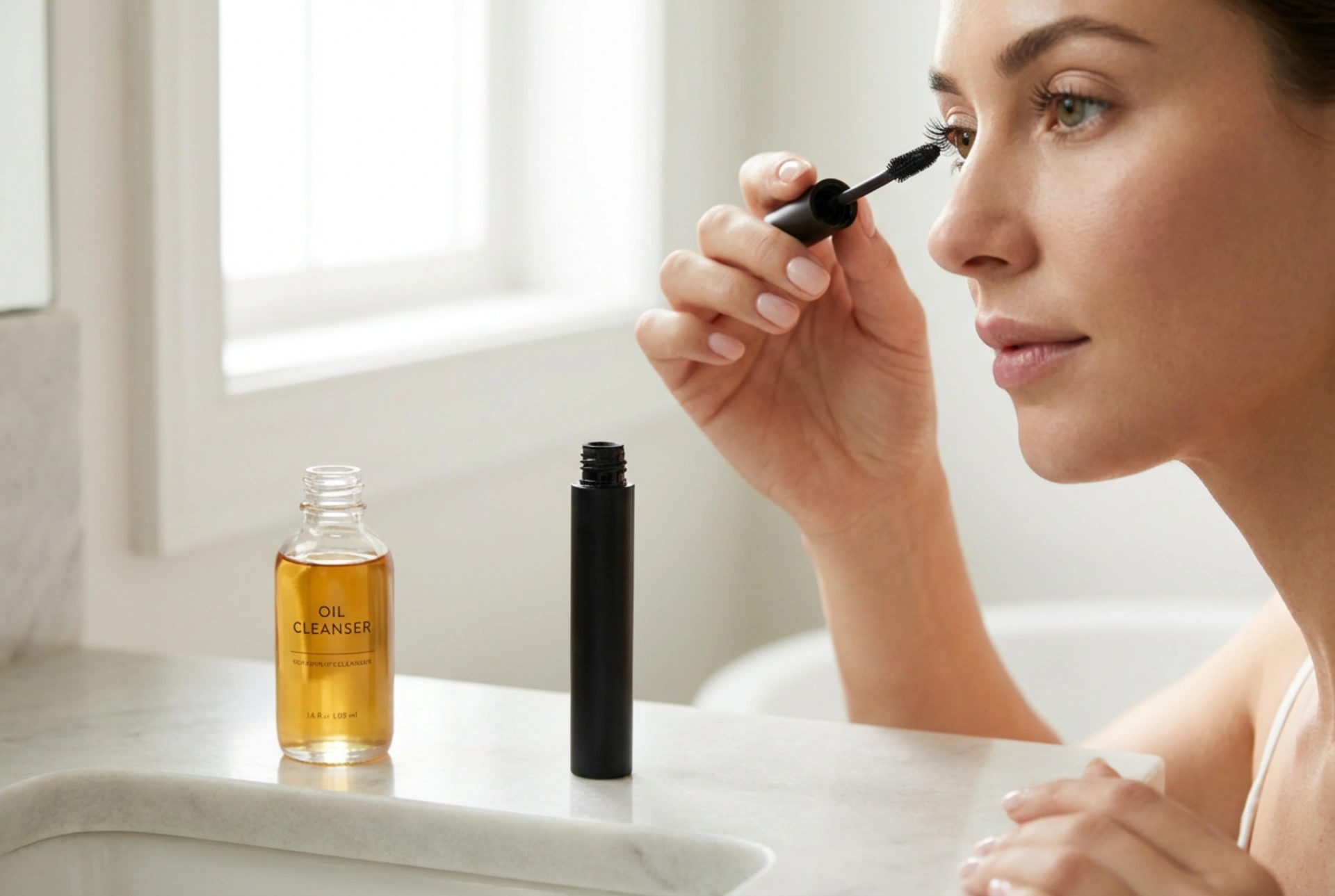 Waterproof mascara: klontvrije applicatie en veilige reiniging met olie