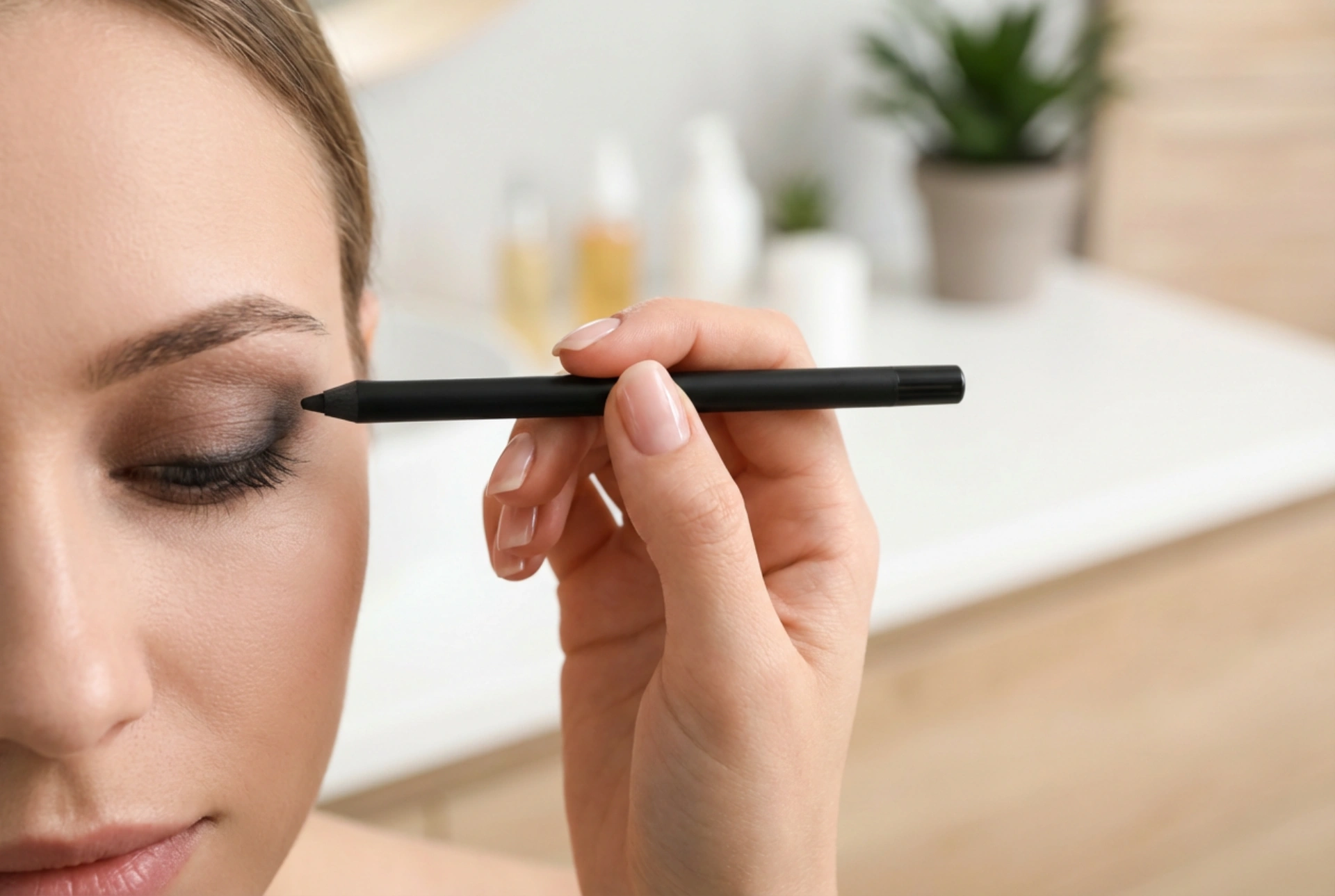 Zwart oogpotlood: zacht lijntje, tightlining en smokey eyes voor verschillende oogvormen
