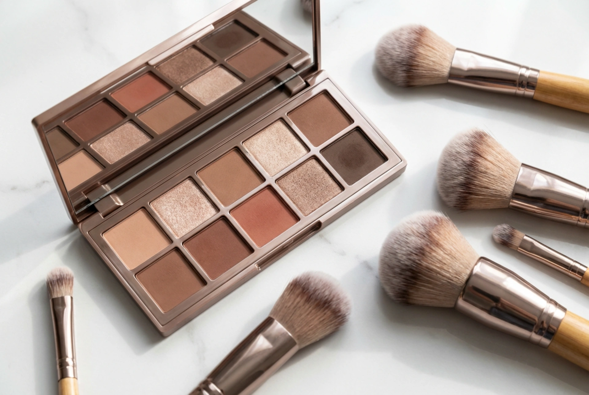 Oogschaduwpaletten: hoe je sets kiest en samenhangende make-up looks creëert