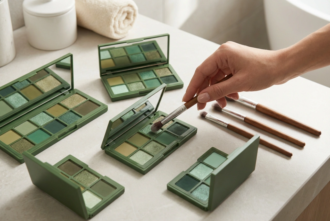 Groene oogmake-up: de perfecte tinten kiezen en eenvoudig aanbrengen