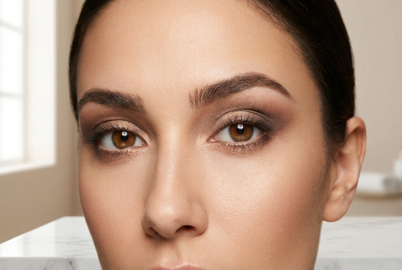 Make-up voor bruine ogen: kleuren, contrasten en kant-en-klare combinaties