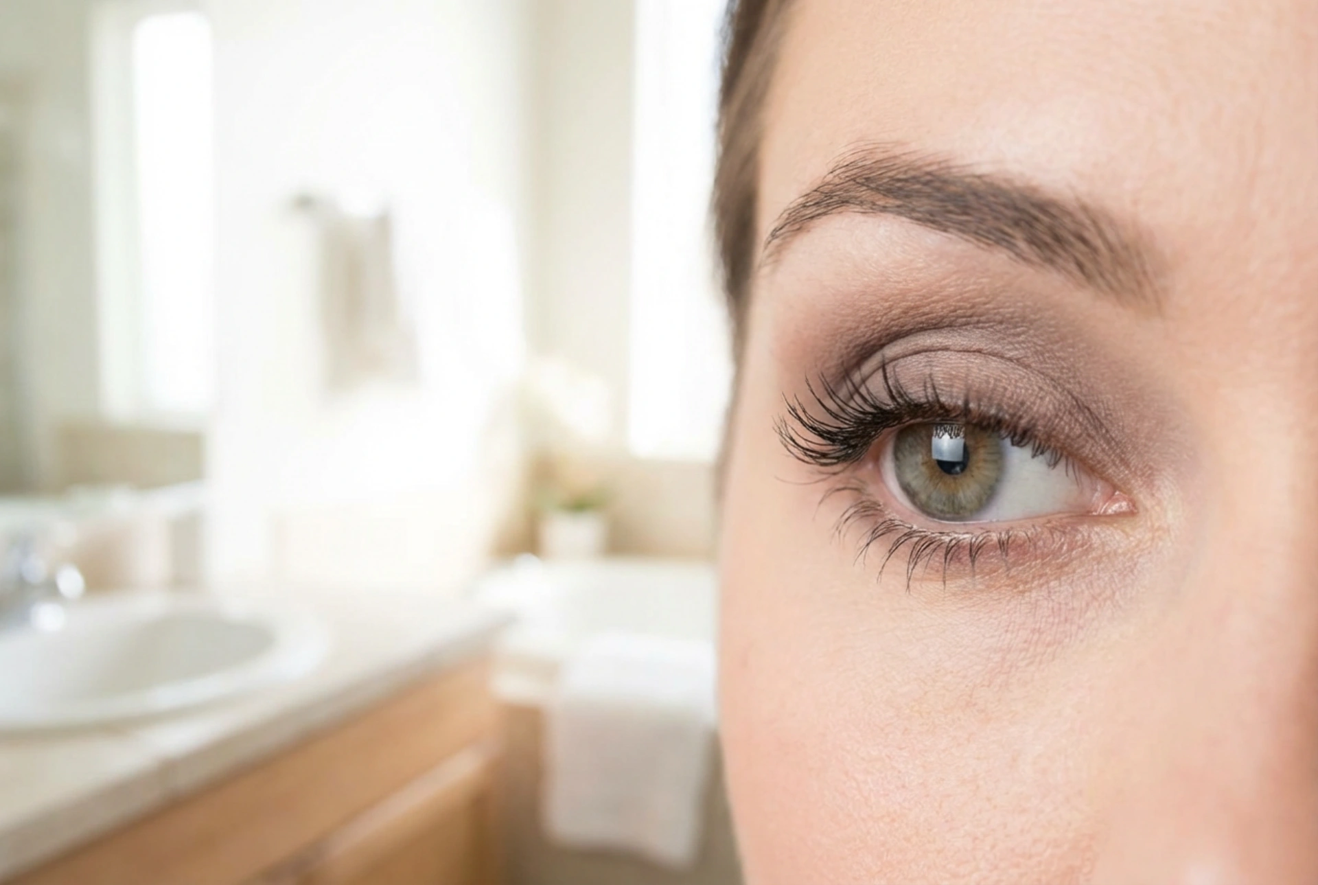 Subtiele oogmake-up: een delicate afwerking in een paar stappen