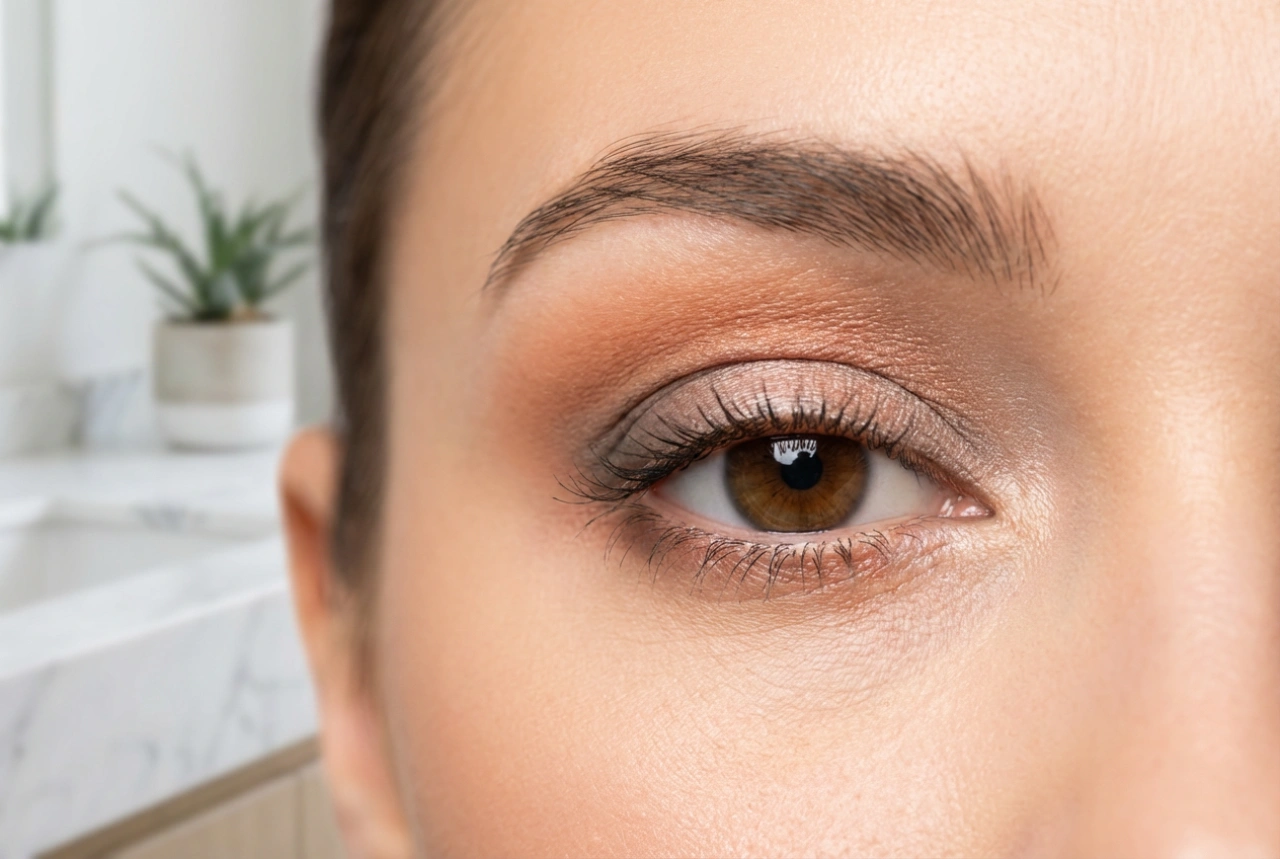 Make-up voor bruine ogen: contrasten, warm en koel in de praktijk