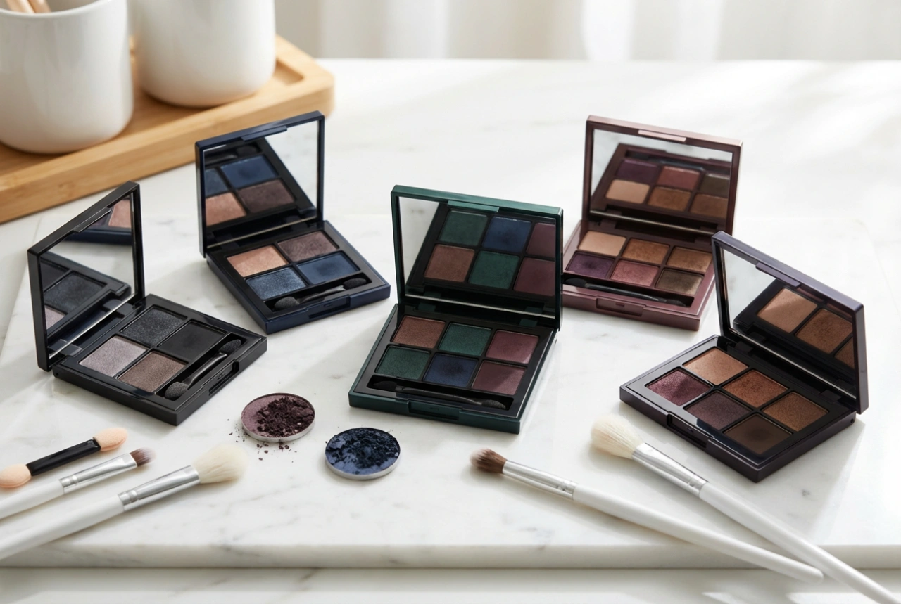 Make-up voor donkere ogen: hoe kies je de juiste kleuren en intensiteit