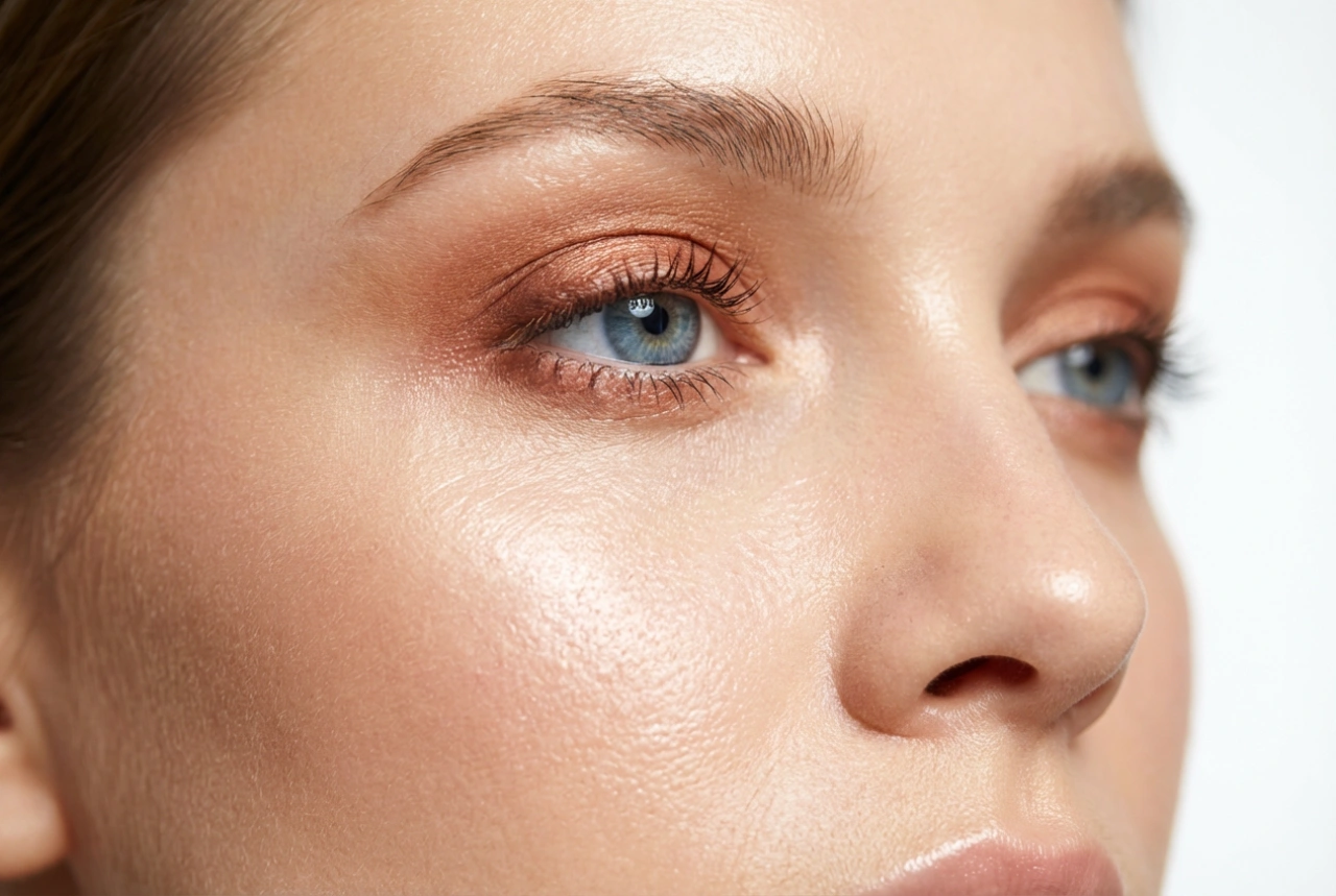 Make-up voor blauwe ogen: passende kleuren en technieken
