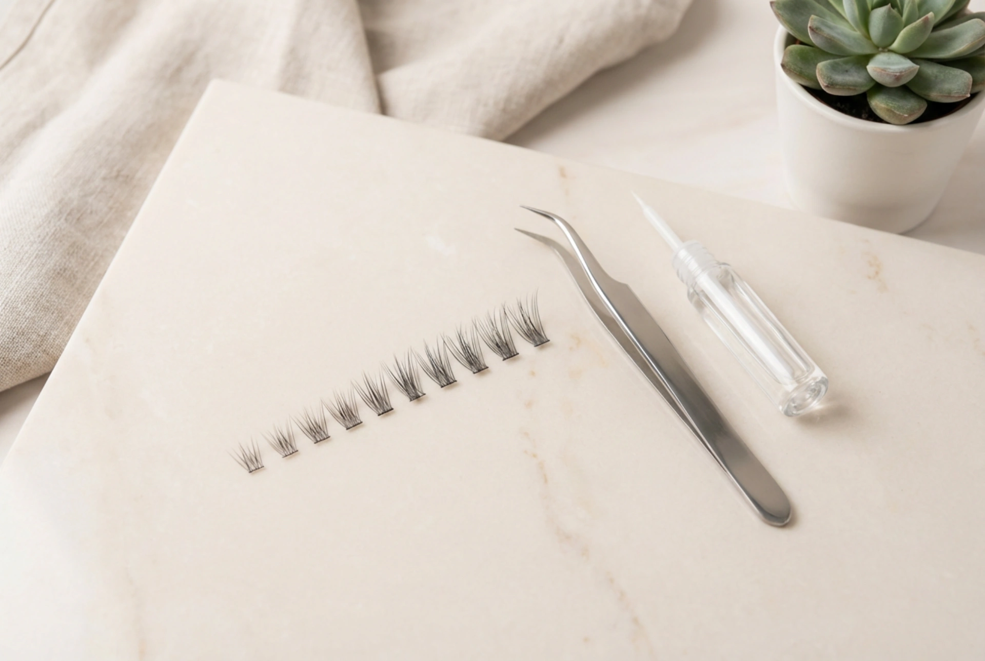 Wimperclusters voor beginners: lengte kiezen en aanbrengen