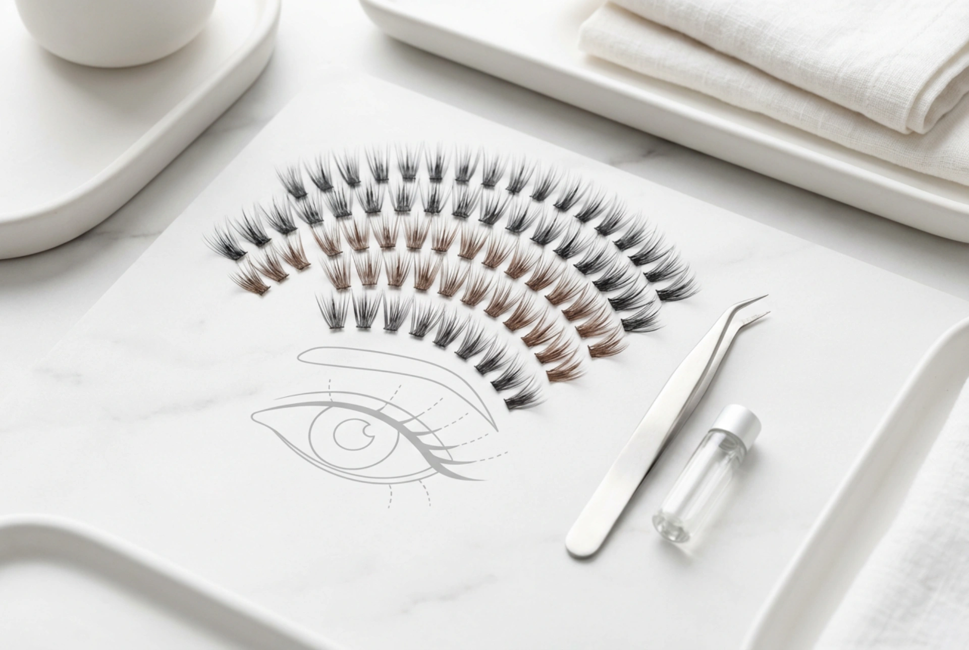 Clusterwimpers: Lengtekeuze en Eye Mapping