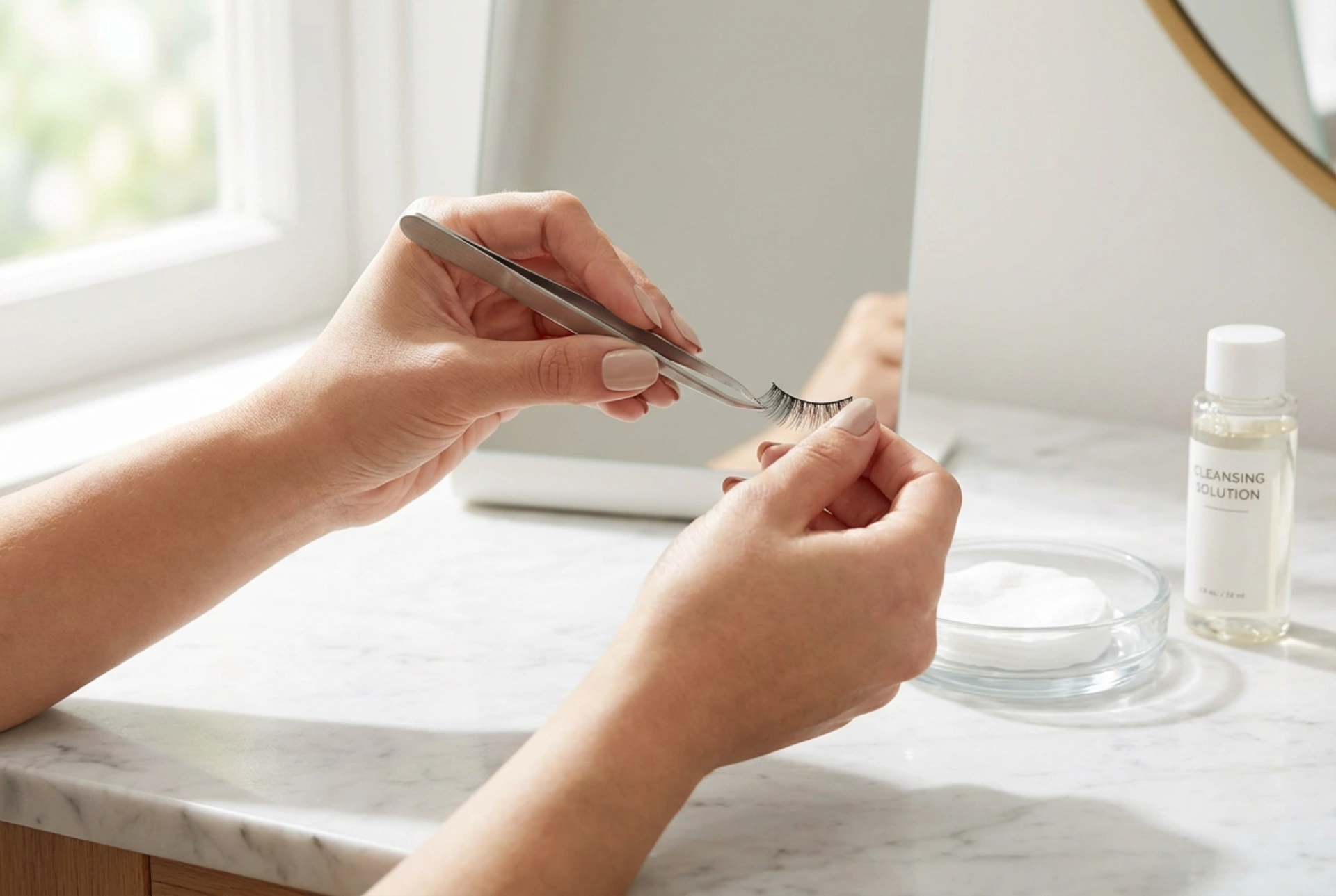 Valse Wimpers zonder Klontjes: Precieze Applicatie en Reiniging