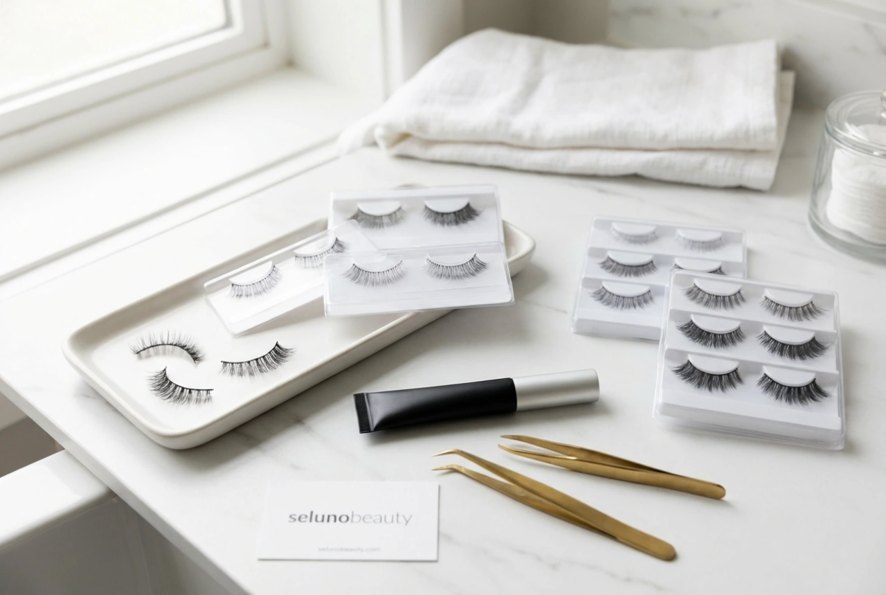 Kunstwimpers aanbrengen: de juiste wimperstrips kiezen en plakken zonder lijmresten