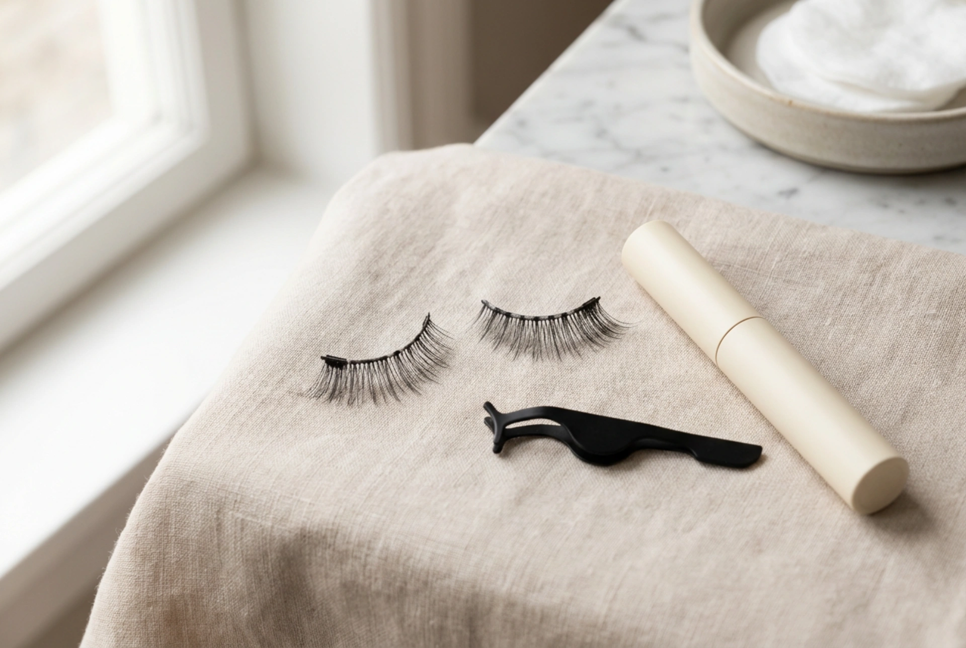 Magnetische wimpers zonder eyeliner: aanbrengen en stylen