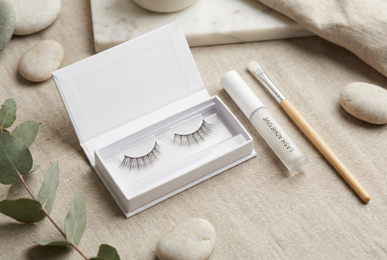 Wimperstrips: aanpassen, aanbrengen en combineren met make-up