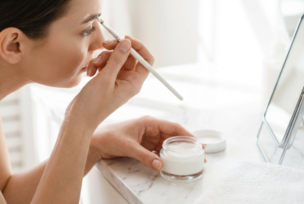 Wenkbrauwen thuis oplichten: een subtiel effect en controle over de tijd