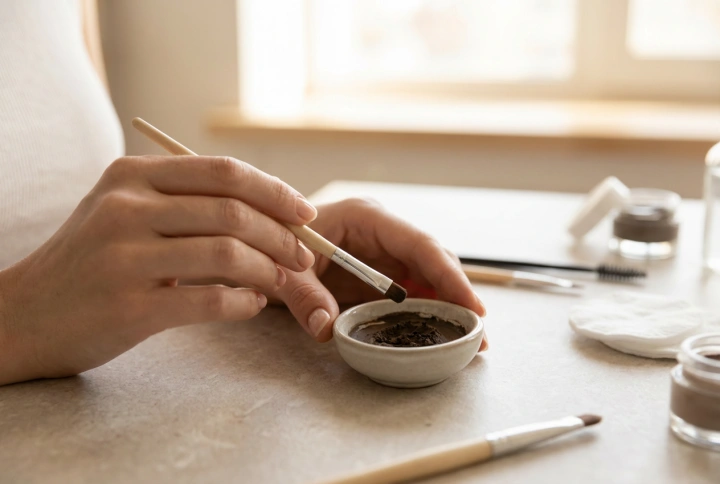 Henna wenkbrouwset: voorbereiding, applicatie en veilige verwijdering