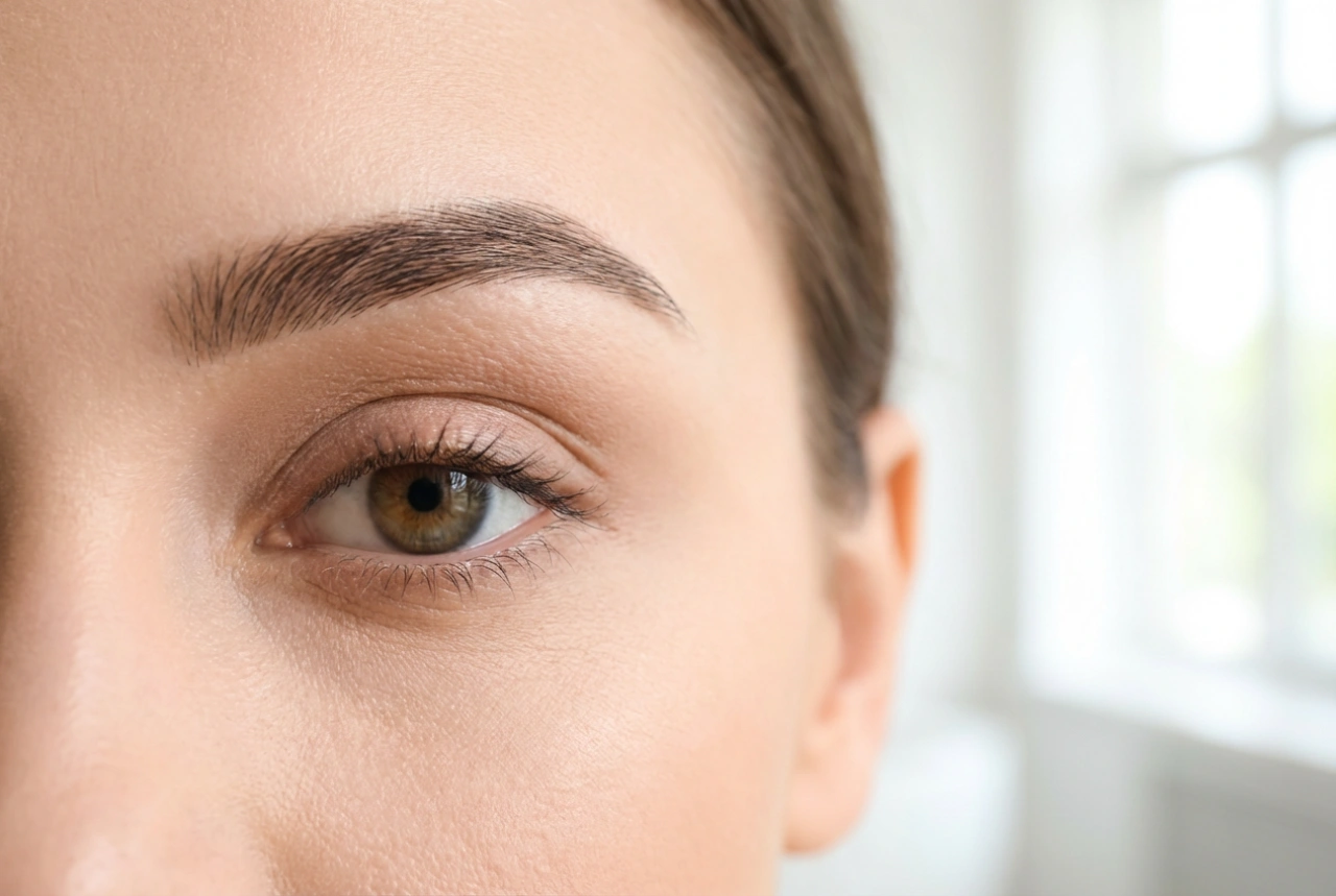 Dagelijkse make-up en wenkbrauwverf: een subtiel effect zonder overdrijving