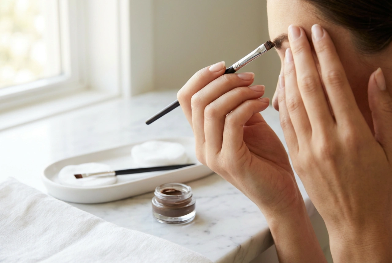 Hoe wenkbrauwverf werkt: voorbereiding, applicatie en kleurbehoud