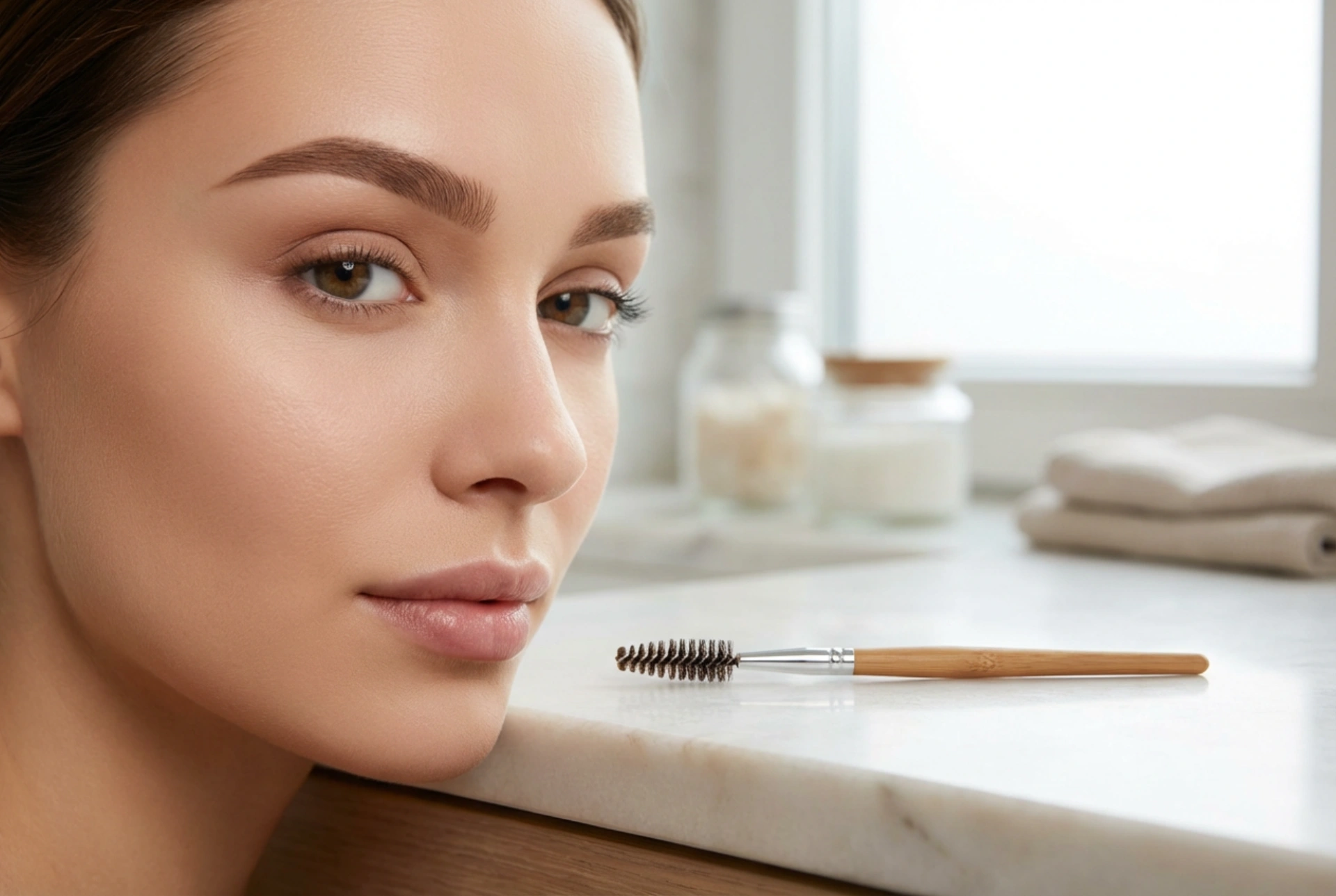 Wenkbrauwstyling met verf: hoe je een egale kleur en een natuurlijke contour krijgt