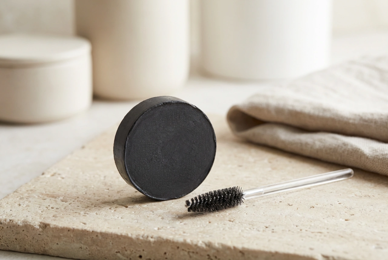 Zwarte wenkbrauwzeep in de praktijk: aanbrengen, kiezen en fixeren