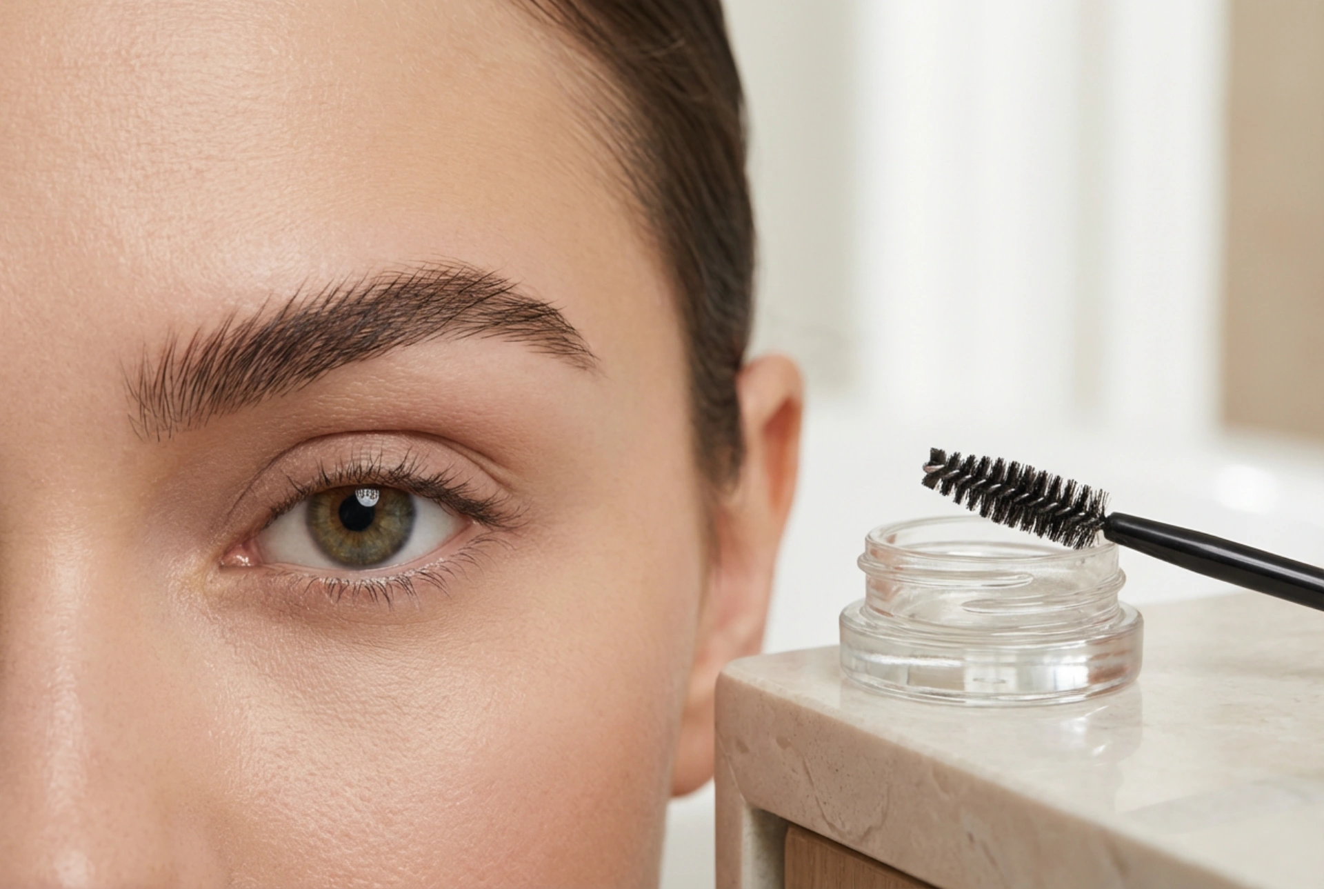 Wenkbrauwzeep voor styling: de methode voor volle en gemodelleerde haartjes