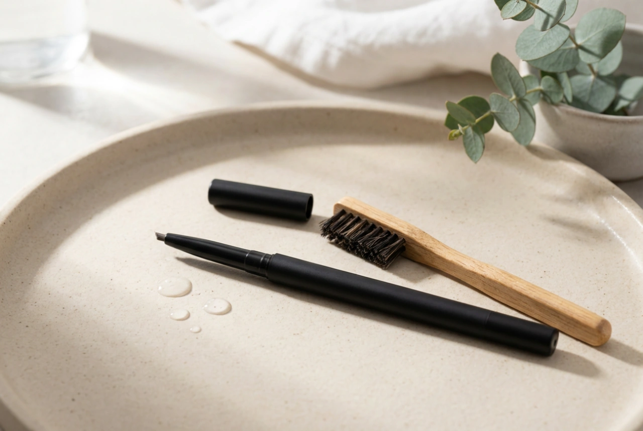 Waterproof wenkbrauwpotlood: natuurlijk invullen, fixeren en veelgemaakte fouten