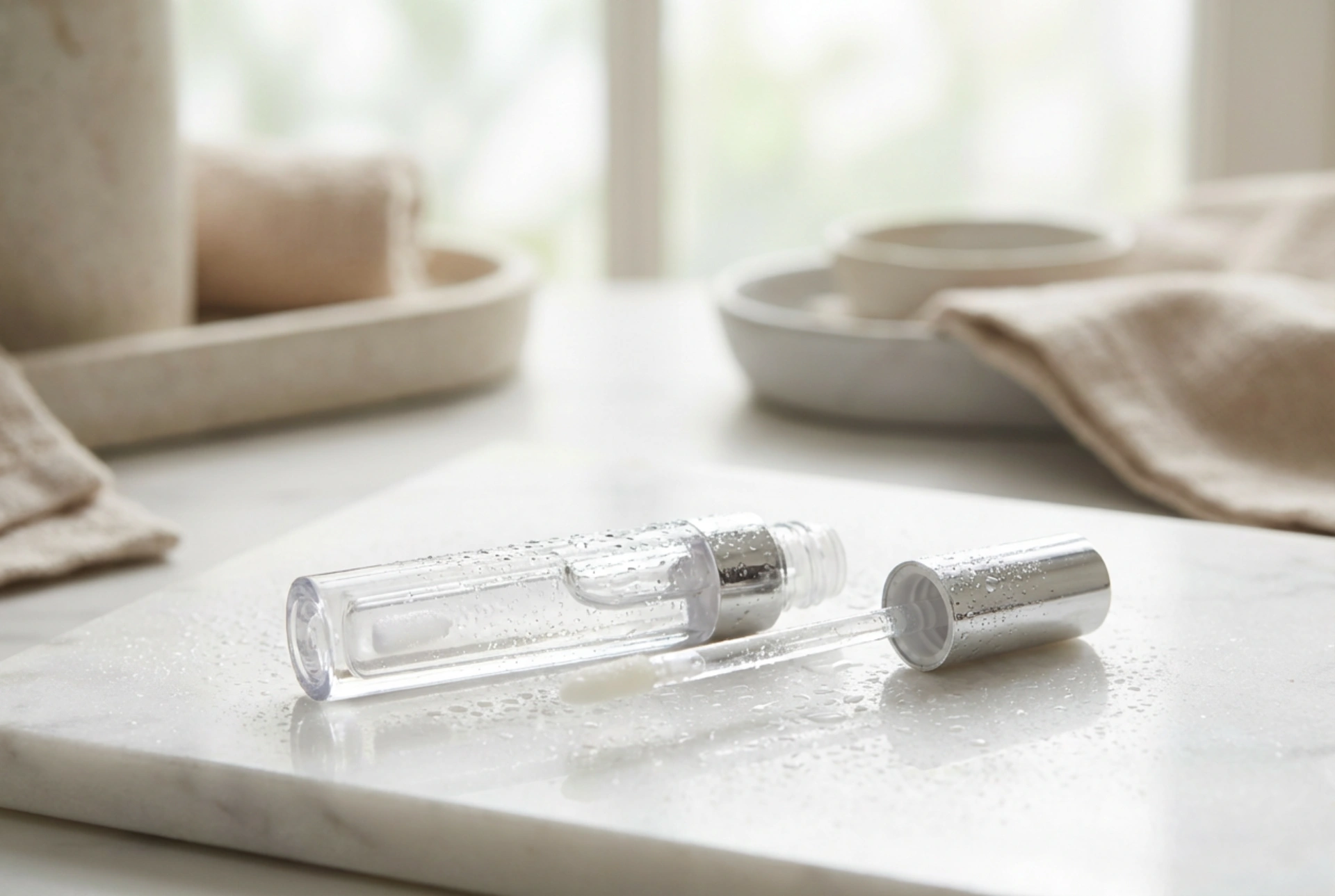 H2O-lipgloss: waterige lichtheid en een glaseffect zonder plakkerig gevoel
